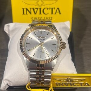 Invicta Two-Tone Silver and Gold Watch